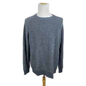 Lands’ End Men's Grey Crew Neck Relaxed Fit Sweatshirt Sz XXL